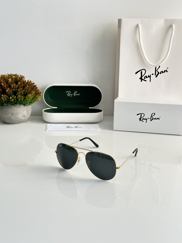 Rayban_n Aviator Gold Black