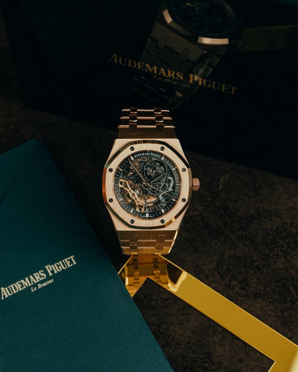 Audemars_piguet  Royal Oak Skeleton Automatic Gold