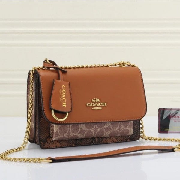 Coac_h Klare Signature Crossbody Bag With OG Box & Dust Bag