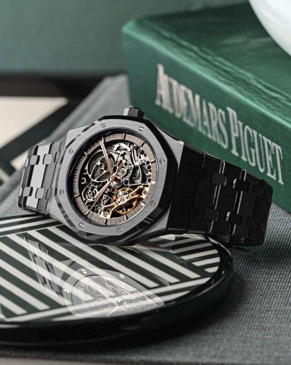 Audemars_piguet Royal Oak Skeleton Automatic Black