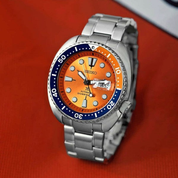 Seiko Prospex Diver Srpc95 Orange&Blue