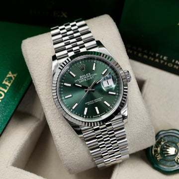 Luxury Branded 7A Watch Geen Date Just