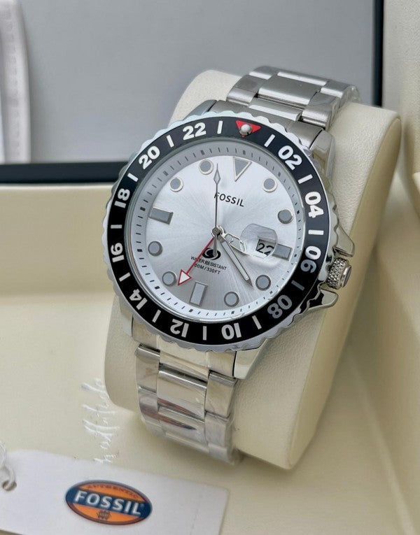 Fossi_l GMT Silver