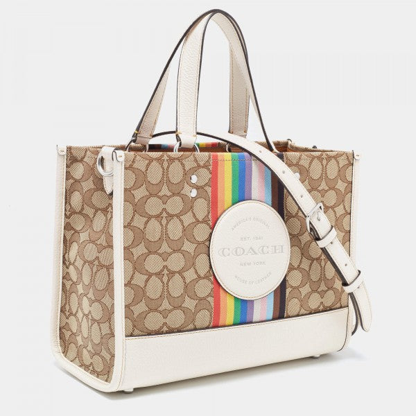 Coac_h Dempsey Tote With OG Box & Dust Bag & Extra Shoulder Strap