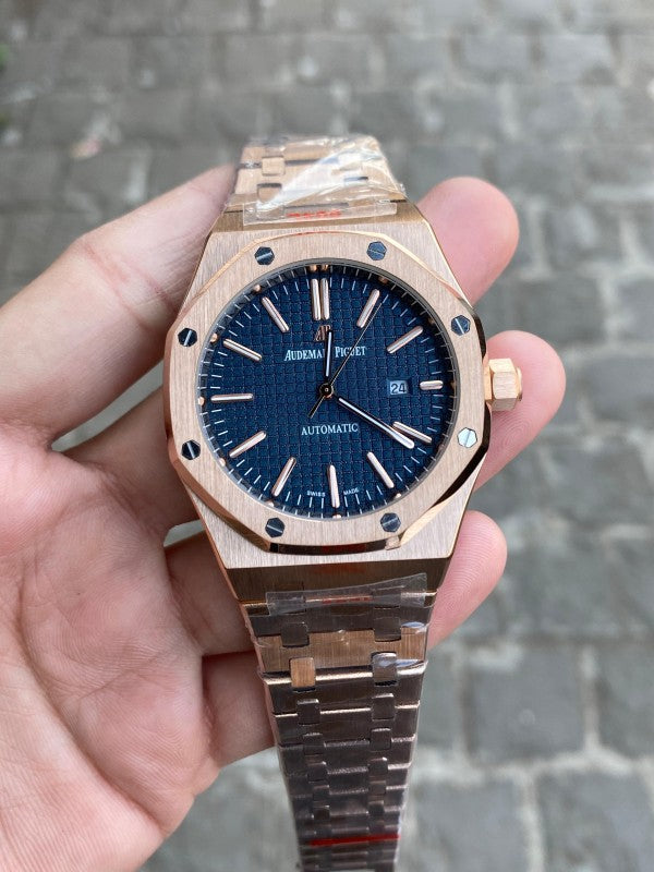 Audemars_piguet Blue royal oak quartz