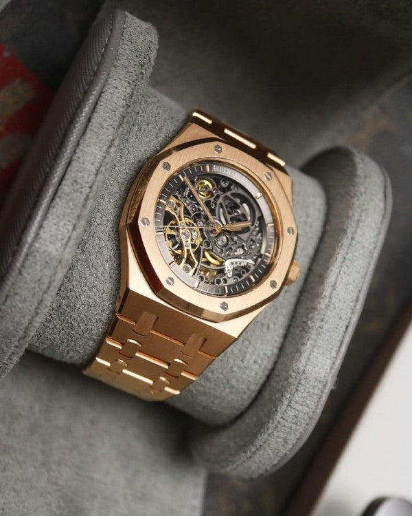 Audemars_piguet Royal Oak Skeleton Automatic Copper Black