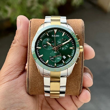 Rad_o Hyperchrome Chronograph Two-Tone-Green