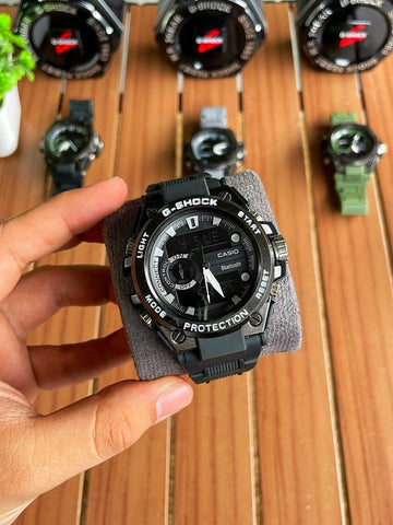 Casi_o G Shock 5Bar Black-White