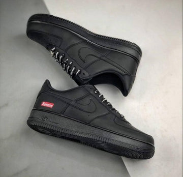 Nike_e airforce 1 low SUPREME BLACK