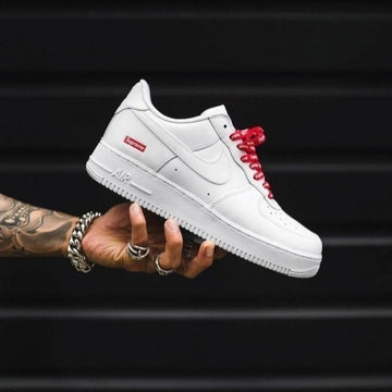 Nike_e airforce 1 low SUPREME WHITE