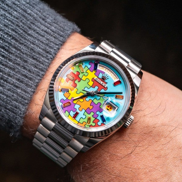 ROLE_X Jigshow Puzzle Daydate Automatic Silver