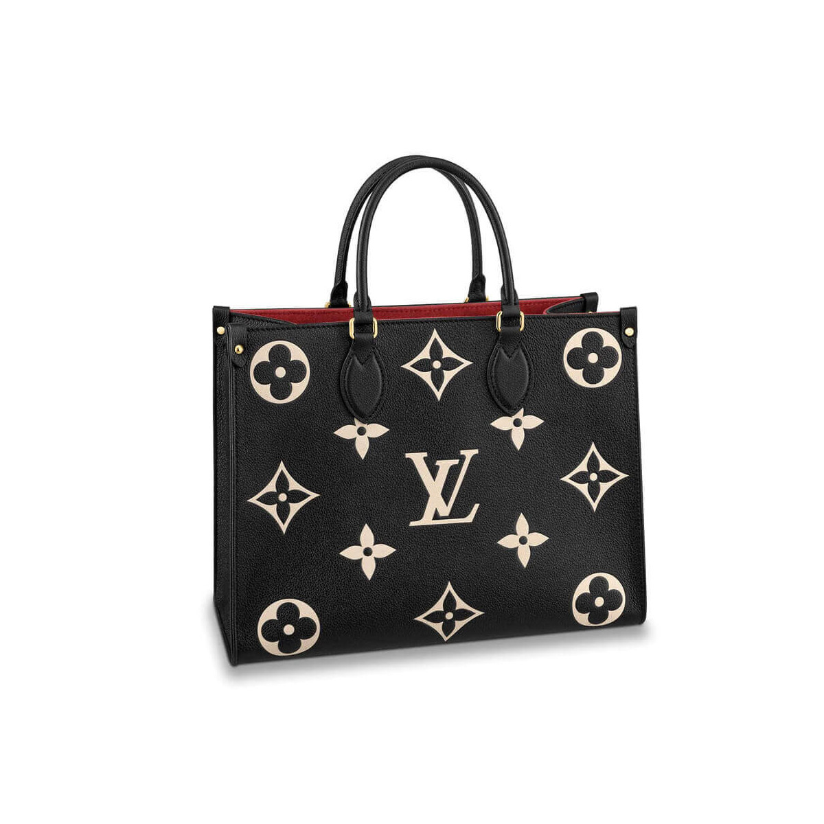 Loui_s Vuitto_n L_V On The Go Monogram Leather Tote Bag With Dust Bag Large 585