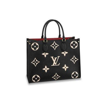 Loui_s Vuitto_n L_V On The Go Monogram Leather Tote Bag With Dust Bag Large 585